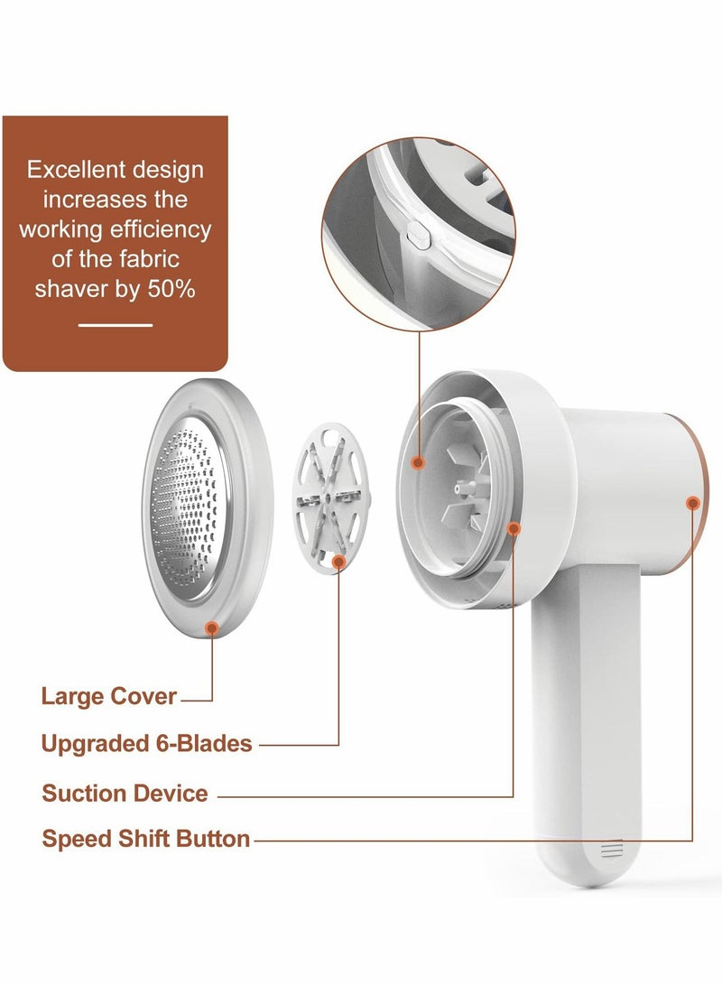Y&D Electric Fabric Shaver Rechargeable Lint Remover - Image 2