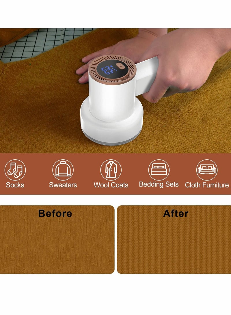 Y&D Electric Fabric Shaver Rechargeable Lint Remover - Image 4