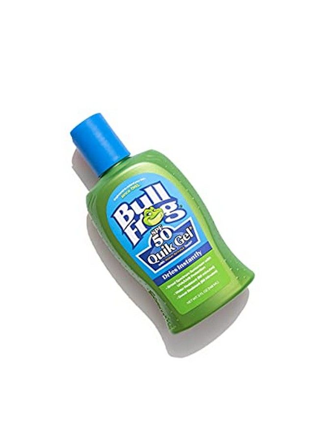 BullFrog Quik Gel Sunscreen Spf 50 | Reef Friendly/Safe (Oxybenzone & Octinoxate Free) | Broad Spectrum Moisturizing Uva/Uvb 5Oz - Image 4