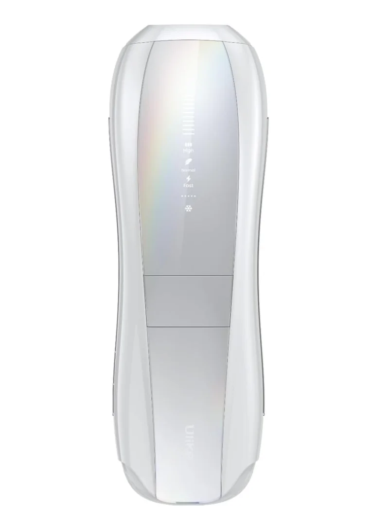 Ulike Ulike Air 10 IPL Laser Hair Removal device / IPL device for Women & Men, 65°F Ice-Cooling, Dual Lights, Skin Sensor & SHR Mode for Nearly Painless, Long-Lasting Hair Removal, Silver