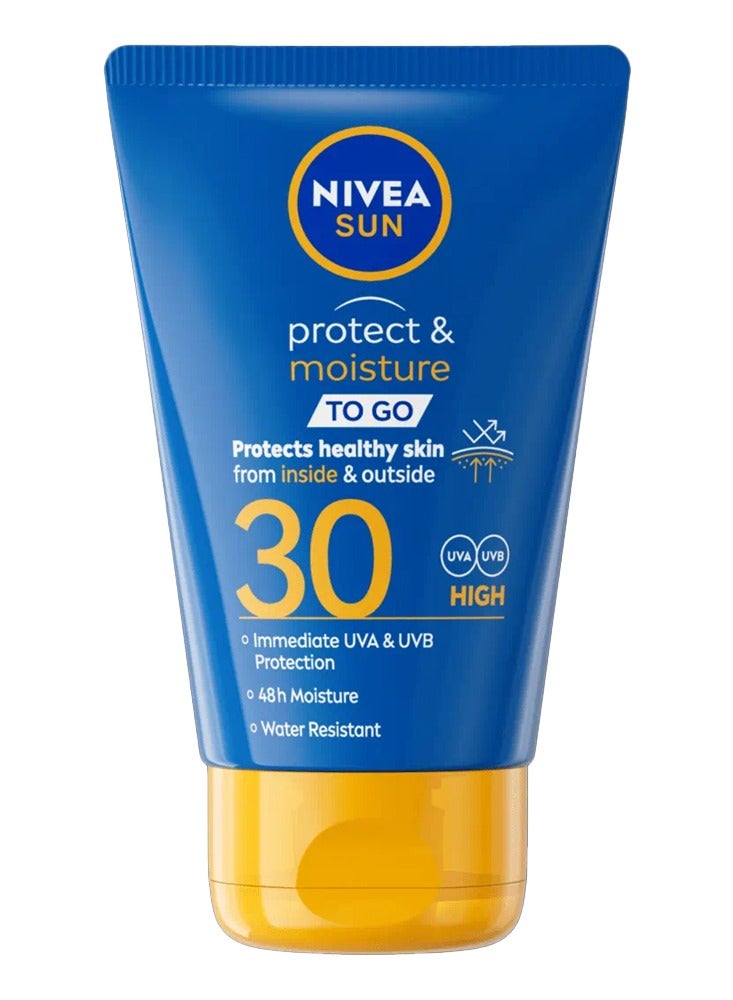 Nivea Protect & Moisture To Go Tube SPF 30 50ml