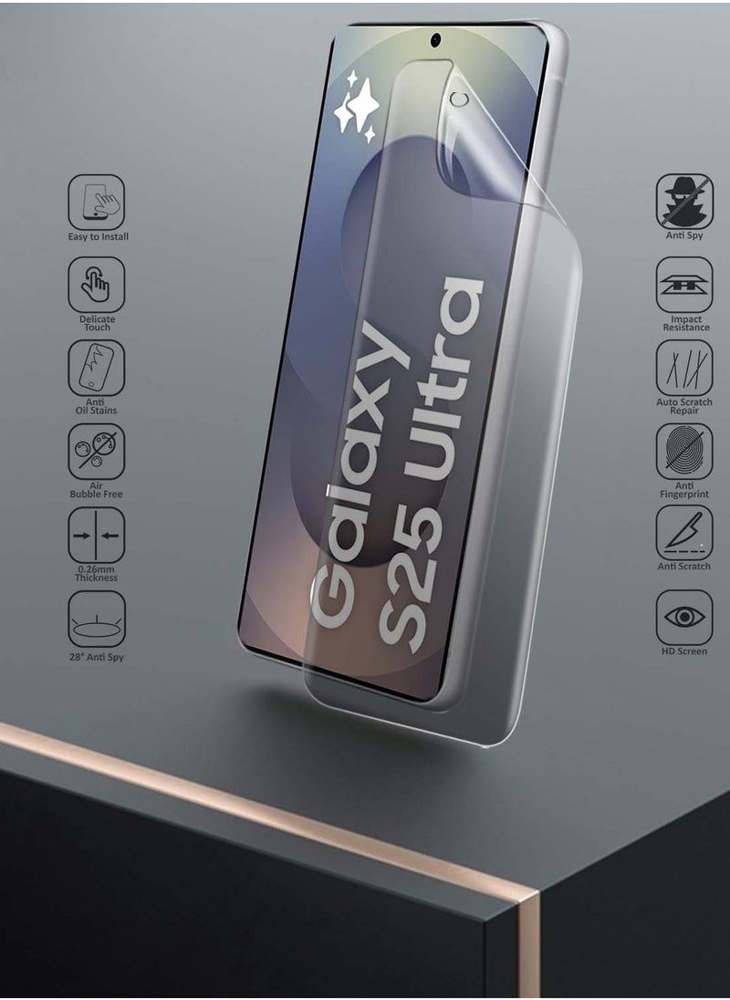 Yesido Samsung Galaxy S25 Ultra 2025 Yesido Premium Hydrogel Film Thin and Flexible Screen Protector - Clear  - Image 2