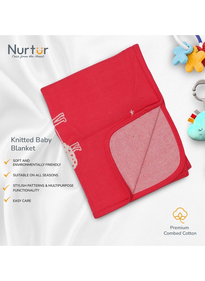 Nurtur Soft Baby Blankets For Boys And Girls 100% Combed Cotton Lightweight Fleece  - Image 2
