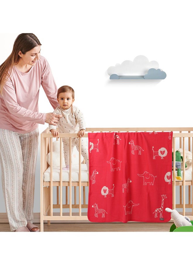 Nurtur Soft Baby Blankets For Boys And Girls 100% Combed Cotton Lightweight Fleece  - Image 3