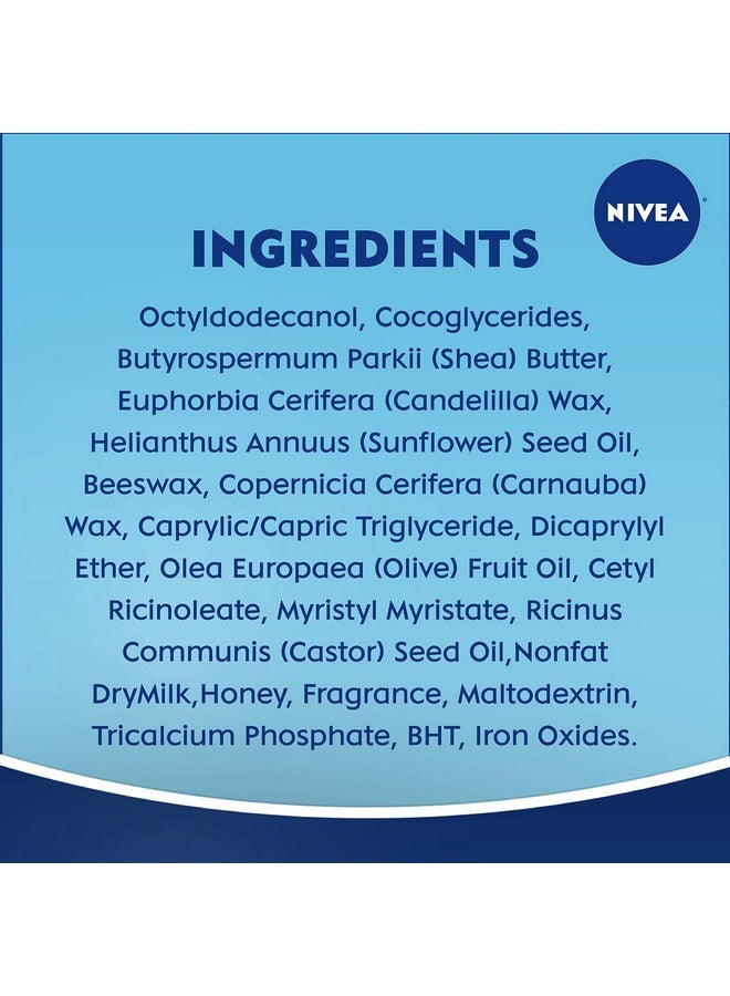 NIVEA Vanilla Buttercream Lip Care - All Day Moisturizing Lip Balm for Soft Lips - Pack of 4 - Image 4