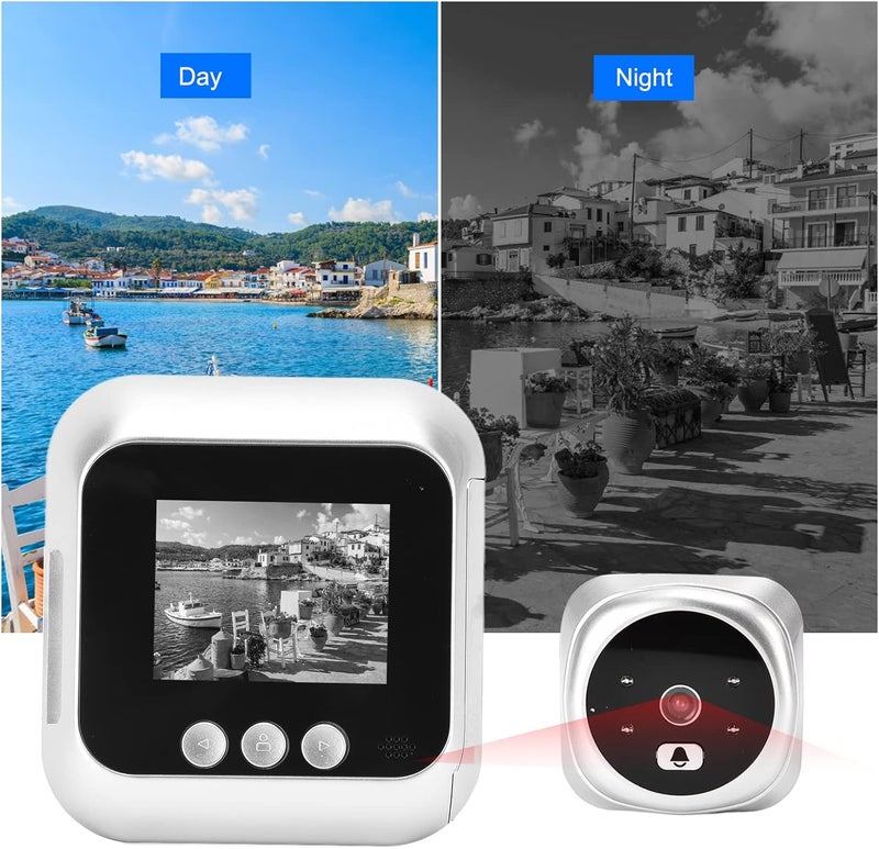 comfrt Door Peephole Camera, 2.8in Smart Video Doorphone Peephole Doorbell Viewer with 135° Wide Angle， Night Vision 720P for Household - Image 5