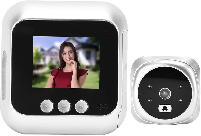 comfrt Door Peephole Camera, 2.8in Smart Video Doorphone Peephole Doorbell Viewer with 135° Wide Angle， Night Vision 720P for Household - Image 1
