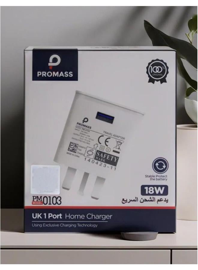 PROMASS 18W Rapid Charger Swift Power Delivery for Your Devices