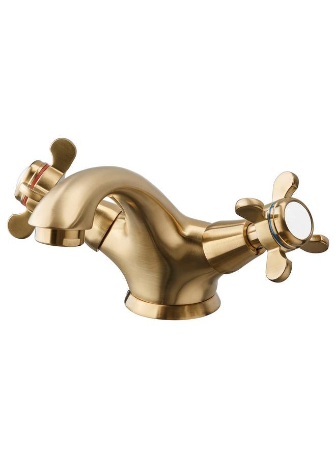 erorex Wash-basin mixer tap, brass-colour - Image 1
