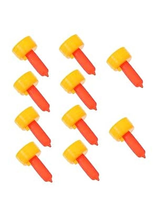 10pcs Silicone Lamb Nursing Bottle Nipples Pacifiers for Calves and Piglets Durable Easy Clean Livestock Feeders - Image 1