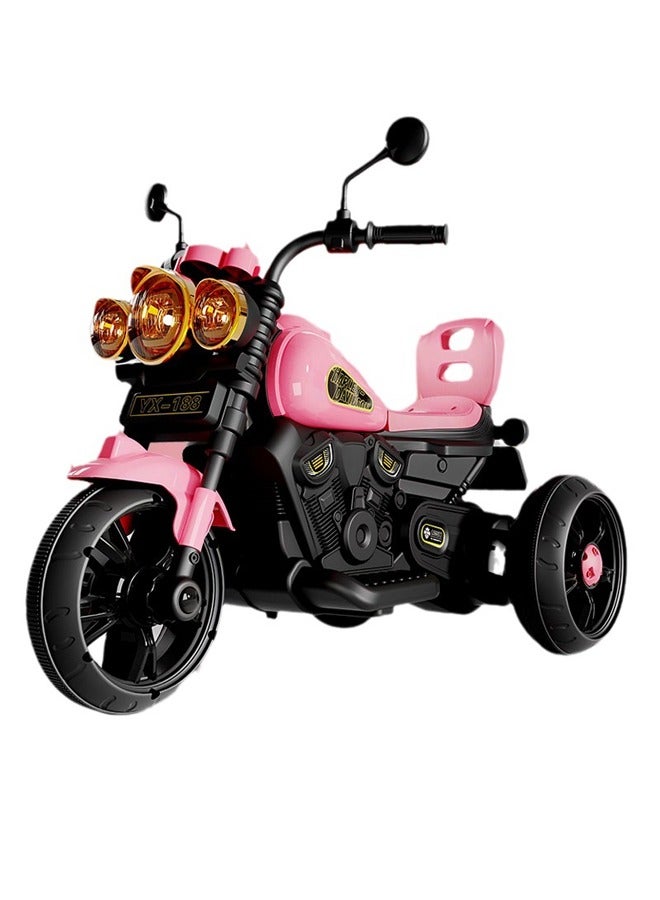 ATM Kids Electric Tricycle Motorcycle Ride-On with Lights and Music - 51 X 93 X 68CM - Image 1