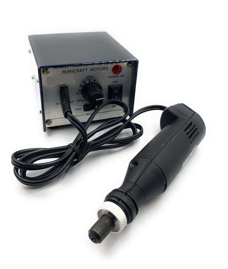 Aone Mini Electric PCB Drill Rotary Machine with Adapter, Diamond Coated & Stone Bur Set for Engraving,Drilling,Polishing,Grinding,Buffing on Metal,Plastic,Wax for Jewellery Making,Hobby Craft DIY - Image 3