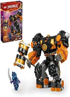 LEGO LEGO® NINJAGO® Cole’s Elemental Earth Mech 71806 Building Blocks Toy Set; Toys for Boys, Girls, and Kids (235 Pieces) 