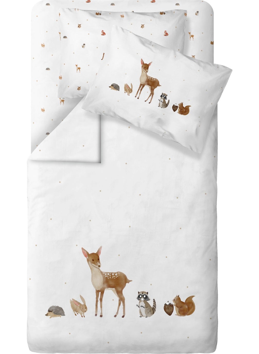 Casadora Baby Forest Amigos 100% Cotton Satin Baby Bedding Set  - Image 1