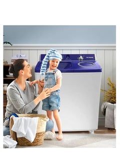 Fresh 7 KG Twin Tub Semi-Automatic Washing Machine, Quick-and-Easy Installation, | FRW-900  - Image 3