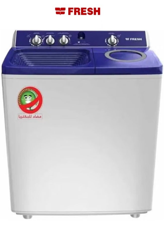 Fresh - 7 KG Twin Tub Semi-Automatic Washing Machine, Quick-and-Easy Installation, | FRW-900 - Image 1