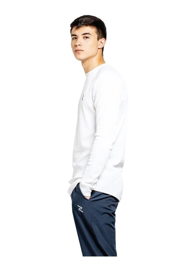 ZAECY Men's Full sleeve Crew Neck T-shirt