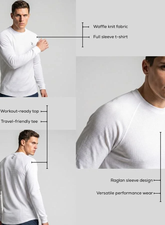 Zaecy  Men's Full sleeve Crew Neck T-shirt for Men | Best Price UAE