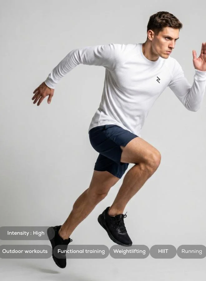 Zaecy  Men's Full sleeve Crew Neck T-shirt for Men | Best Price UAE
