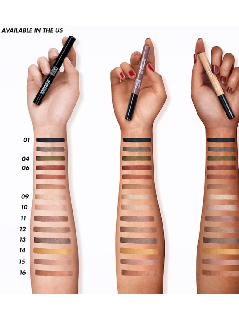 MAKE UP FOR EVER - MAKE UP FOR EVER Aqua Resist Smoky Eyeshadow Stick- 06 Earth, 1.4g - Image 1
