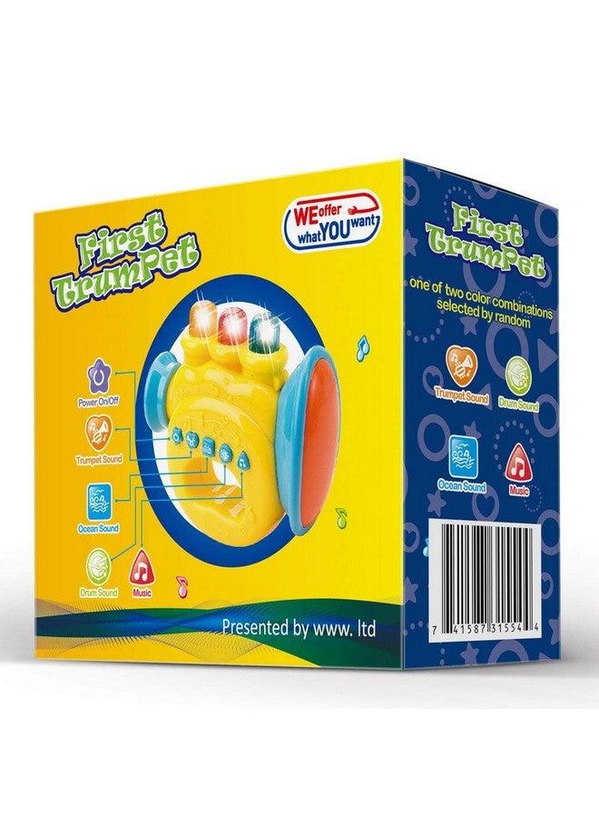 WEofferwhatYOUwant Baby Trumpet - Portable Musical Instrument for Babies & Toddlers - Interactive Toy with Lights, Songs & Play-Along Feature - Image 5