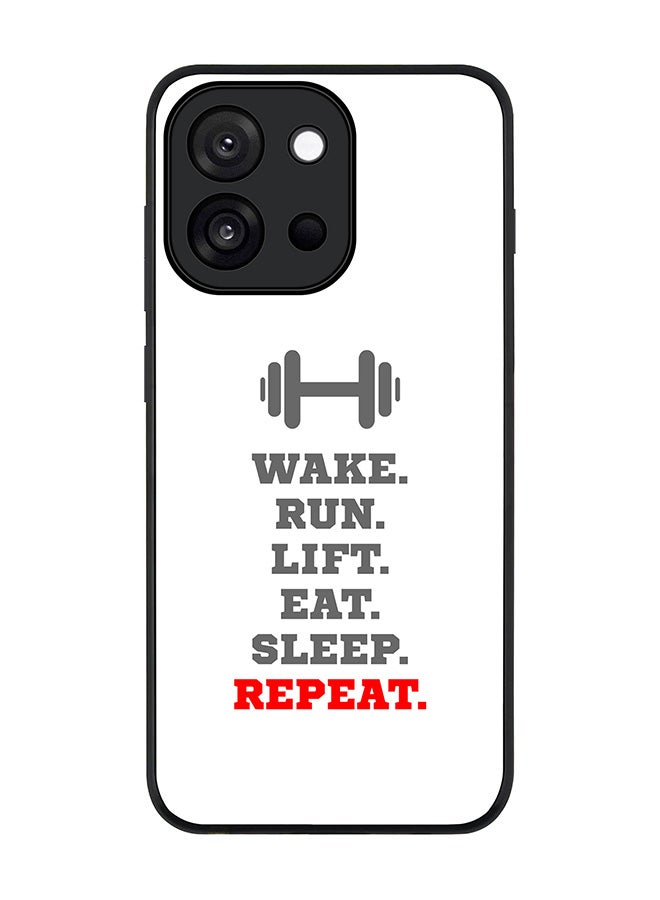 Stylizedd For OnePlus 13s / 13T Case,Slim fit Camera Protection, Shockproof Thin Phone cover  - Routine (White)