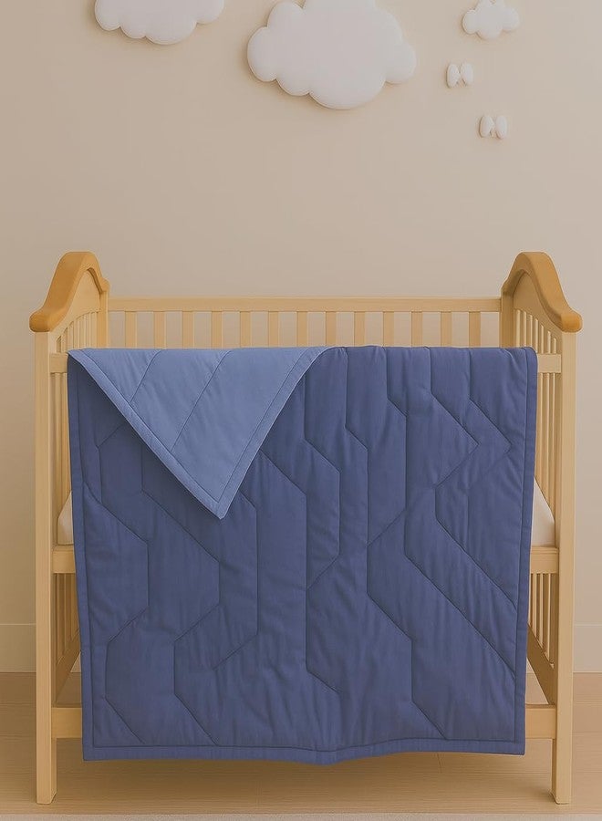 First Kick بطانية أطفال فائقة النعومة من فيرست كيك لجميع الفصول / غطاء أطفال / بطانية أطفال من الفلانيل للأطفال من عمر 0-8 سنوات (طول 150 × عرض 100 سم) - Image 1