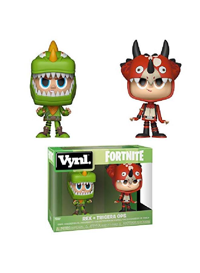 Funko Vynl Fortnite Rex & Tricera Ops Toy Multicolor - Image 2