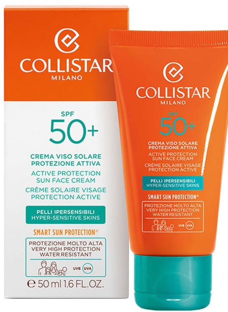 Collistar Active Protection Sun Face Cream SPF50+ Hyper-Sensitive Skin 50ml - Image 3