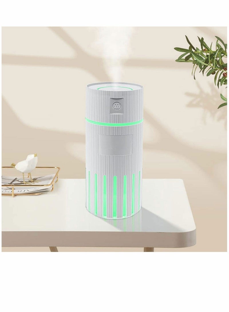 واي آند دي Mini Humidifier for Kids 320ml Small Desk USB Personal humidifiers with 2 Mist Modes Whisper Quiet Shut-Off Bedroom Plants Baby Room Office and Car - Image 1