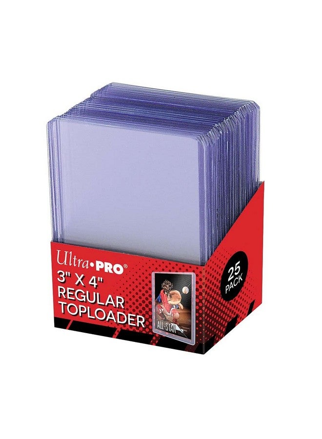Ultra Pro 25 3 X 4 Top Loader Card Holder For Baseball Football Basketball Hockey Golf Single Sports Cards Top Loads  - Image 2