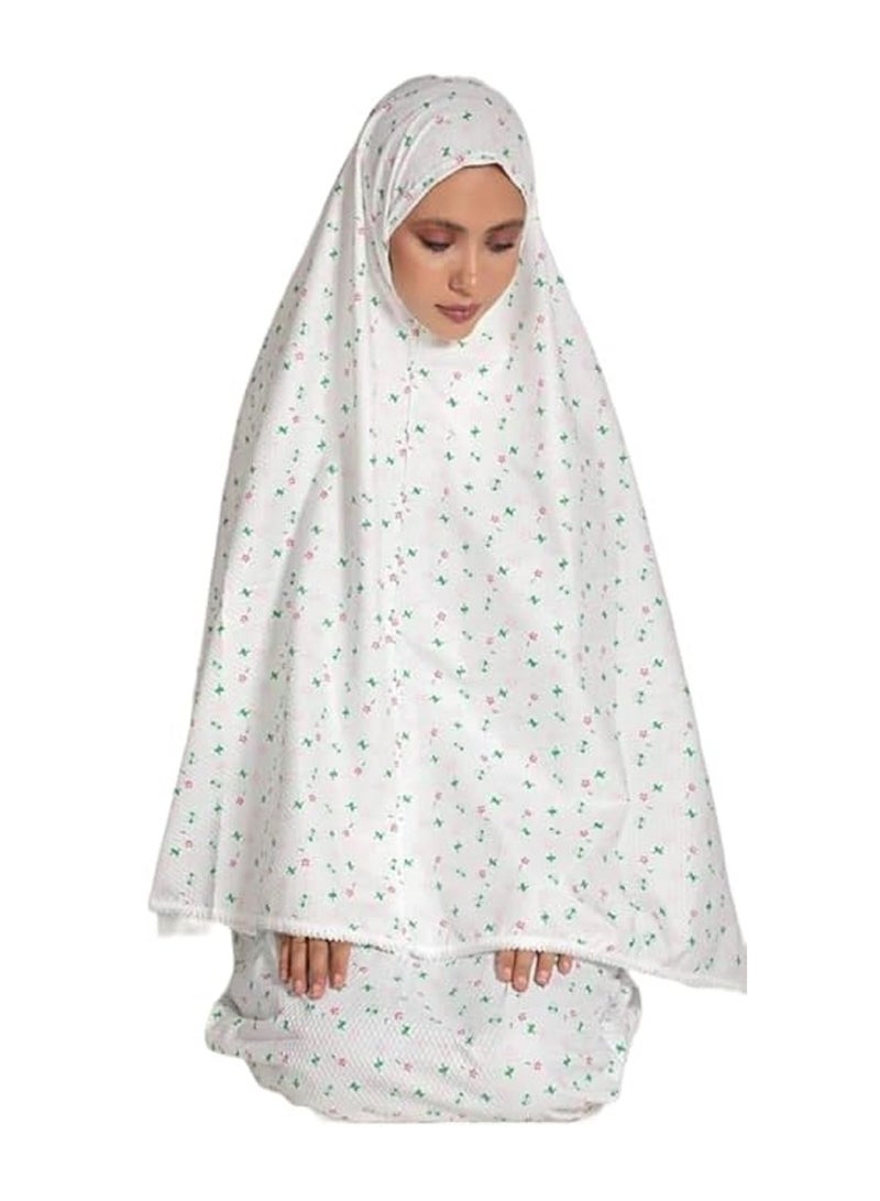 طقم صلاة حديث مكون من قطعتين بتصميم أنيق من قماش فاخر لضمان الراحة والأداء طويل الأمد في كل صلاة - Image 2