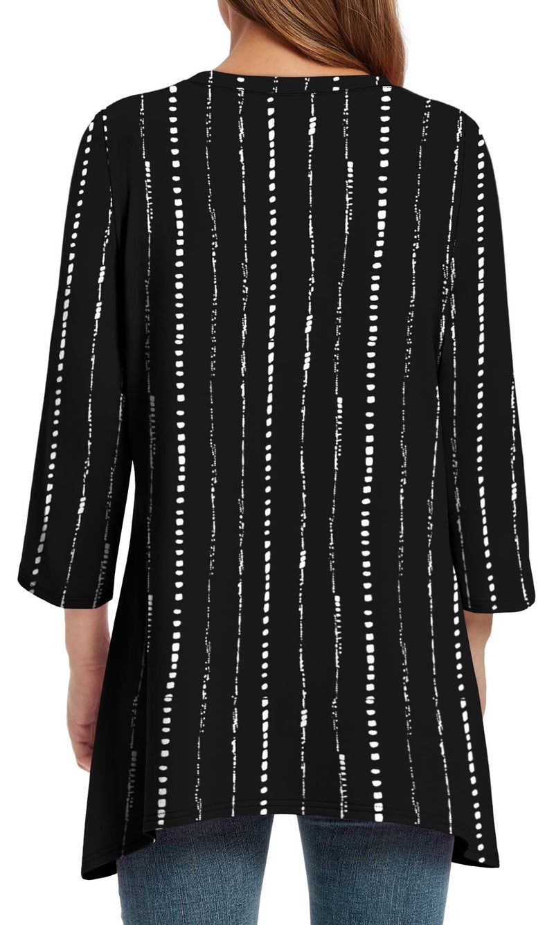 OFEEFAN Plus Size Clothes 3/4 Length Sleeve Womens Tops Business Casual Outfits Spring Outfits Tunic Tops for Women Loose Fit Dressy Xl - Image 5