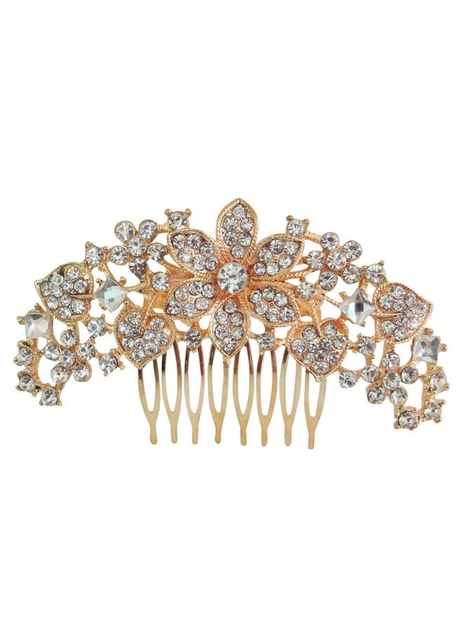 Party Bridal Golden Comb Clip For Women - pzsku/Z77A1DFBCF6AD945EB817Z/45/_/1733730237/132cfcd0-01f1-4a1a-bb96-50517ec2ab95