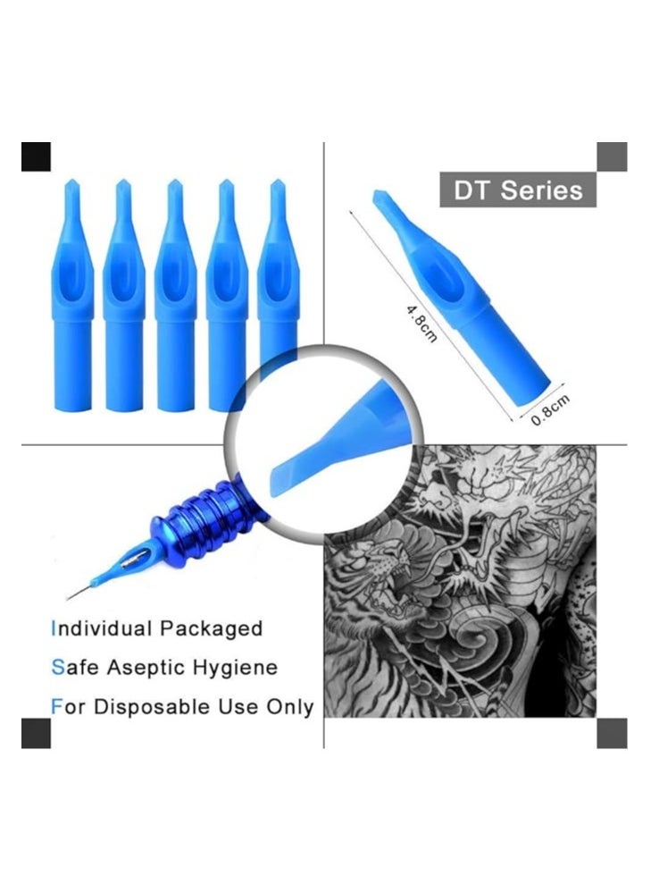 General - Tattoo Needle & Tube Grip Kit, Assorted Disposable Sterilized Mix Tattoo Needle & 100 Tattoo Needle Cartridges for Tattoo Practice Application - Image 1