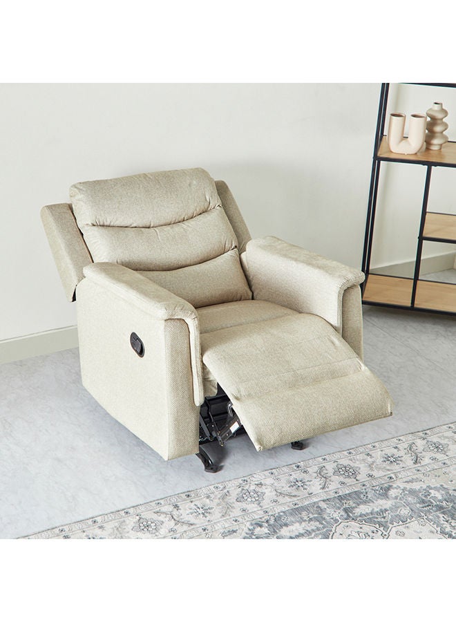 Home Box Vatican 1-Seater Leather Air Rocker Recliner Sofa 101x95x88 cm  - Image 4
