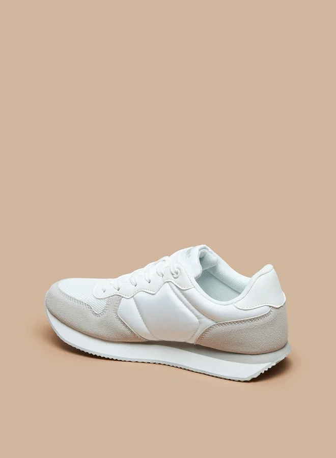 Lee Cooper Women's Textured Lace-Up Sneakers