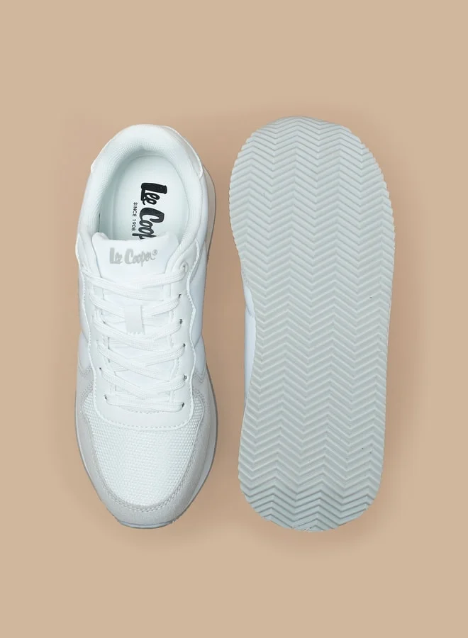 Lee Cooper Women's Textured Lace-Up Sneakers