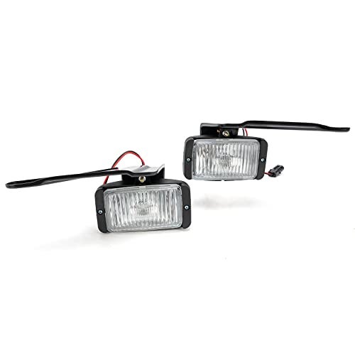 MiKaFex Driver and Passenger Side Fog Light Assembly Compatible with 1988-1999 Chevy/GMC C1500 C2500 C3500 K1500 K2500 K3500 / 82-91 GMC S15 / 82-97 Chevy S10 - Image 1