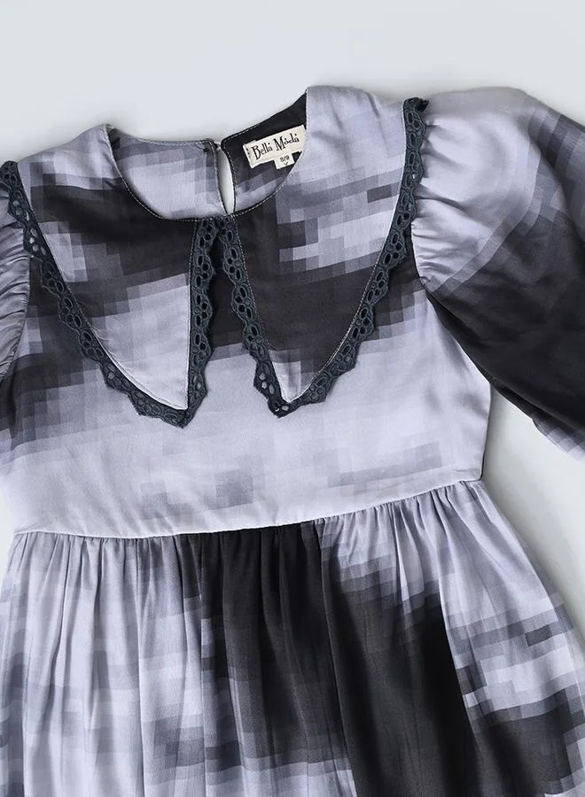 BELLA MODA Watercolor Peter Pan Dress