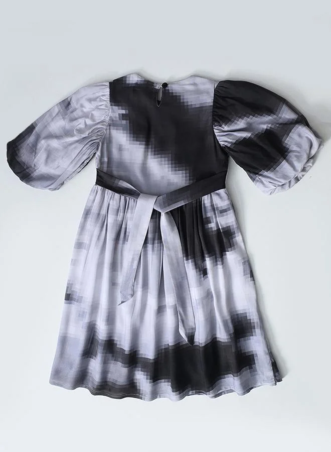 BELLA MODA Watercolor Peter Pan Dress