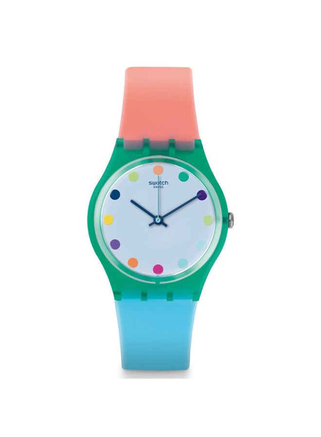 Swatch Unisex Analog Plastic Wrist Watch GG219  - Image 2