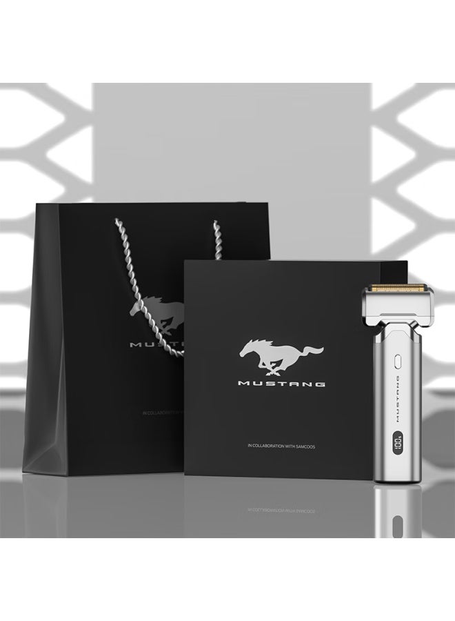 Samcoos Year Of The Horse Limited Edition Electric Shaver Reciprocating Five-blade Titanium-coated Head Men's Razor Gift Box For Boyfriend Father Elder Birthday New Model - Image 4