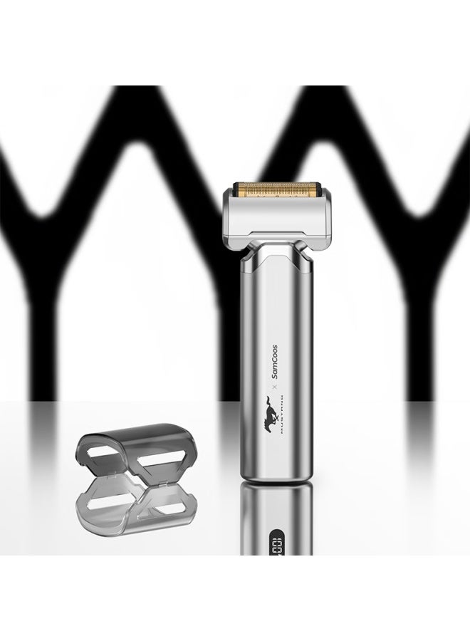 Samcoos Year Of The Horse Limited Edition Electric Shaver Reciprocating Five-blade Titanium-coated Head Men's Razor Gift Box For Boyfriend Father Elder Birthday New Model - Image 5