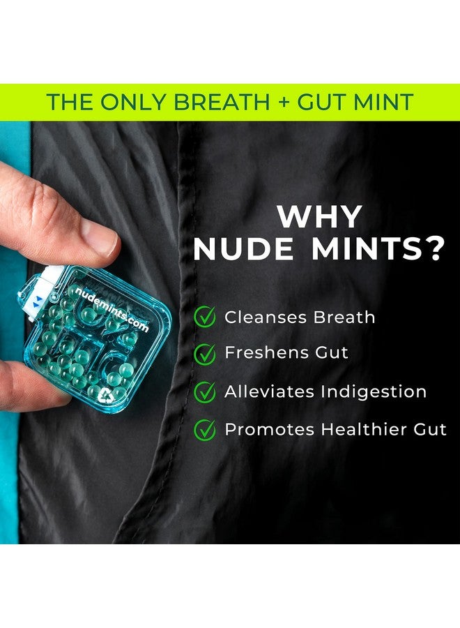 NUDE Mints | Dual Action Liquid Capsules | Mouth Watering Mint - Lasts 3X Longer - 3X Stronger - Extreme Bad Breath Treatment For Adults - Sugar Free, 0 Calorie - Melon - 10 Pack - 300 Capsules - Image 2
