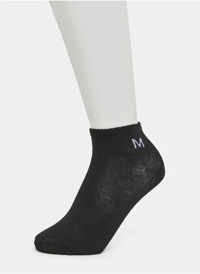 ستايلي Pack of 3 - M Print Ankle Length Socks