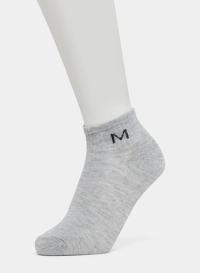 Styli Pack of 3 - M Print Ankle Length Socks  - Image 2