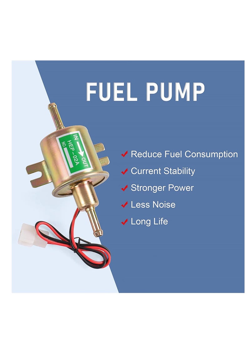 مضخة وقود كهربائية عالمية 12 فولت شديدة التحمل تعمل بالبنزين المعدني الصلب للدراجات النارية والمكربن والشاحنات والقوارب لمحركات البنزين أو الديزل - pzsku/Z77A29B60D0B26F046E0AZ/45/_/1698474258/77f1d234-f09b-4257-977b-546247e0a197