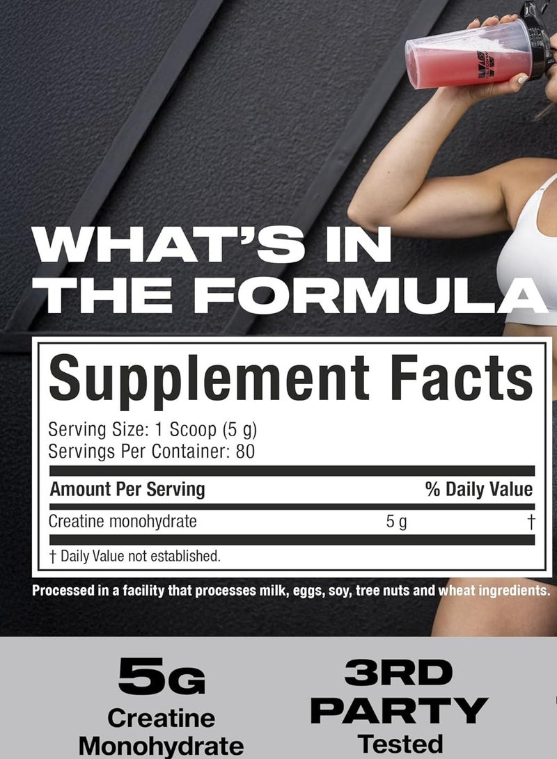 MuscleTech Platinum 100% Creatine Unflavoured 400g - Image 5