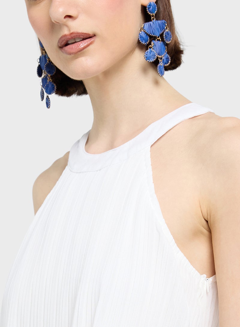 ايلا فستان أبيض بطبقات - Image 3